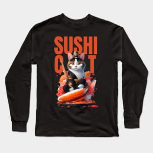 Sushi cat Long Sleeve T-Shirt